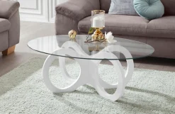 OTTO home Couchtisch »Citro« in ovaler Form, elegant