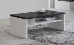 OTTO home Couchtisch »Cross, Breite 120 cm, moderner Sofatisch für Wohnzimmer« Tisch mit offenem Fachboden