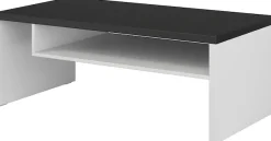 OTTO home Couchtisch »Cross, Breite 120 cm, moderner Sofatisch für Wohnzimmer« Tisch mit offenem Fachboden