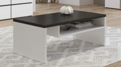 OTTO home Couchtisch »Cross, Breite 120 cm, moderner Sofatisch für Wohnzimmer« Tisch mit offenem Fachboden