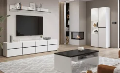 OTTO home Couchtisch »Cross, Breite 120 cm, moderner Sofatisch für Wohnzimmer« Tisch mit offenem Fachboden