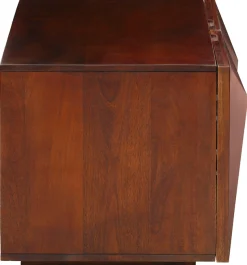 OTTO home Couchtisch »Diamond« aus massivem Mangoholz mit 3D-Optik auf den Außenseiten, Breite 90 cm