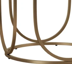 OTTO home Couchtisch »Gwyneth« aus pflegeleichtem MDF, Gestell aus Metall, Höhe 41 cm