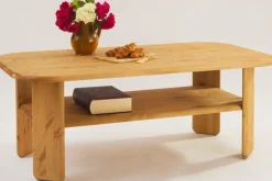 OTTO home Couchtisch »Jayden 1« massives Kiefernholz, Höhe 52 cm, Breite 139 cm