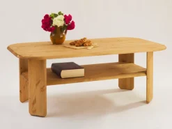 OTTO home Couchtisch »Jayden 1« massives Kiefernholz, Höhe 52 cm, Breite 139 cm
