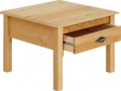 OTTO home Couchtisch »Laura« Couchtisch, Wohnzimmertisch, OTTOs Choice,60/60 cm, mit einer Schublade, zusätzlicher Stauraum