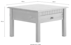 OTTO home Couchtisch »Lisa« Couchtisch, Sofatisch, OTTOs Choice,Home affaire, Breite 60 cm, 1 Schubkasten