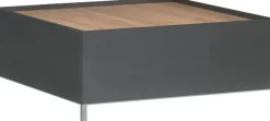 OTTO home Couchtisch »Onyx« (B/H/T): 89,4/36,6/89,4cm,hochwertig UV lackiert, mit Stauraum