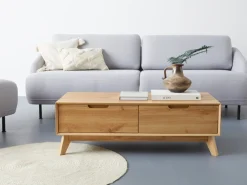 OTTO home Couchtisch »Pandrup« mit 2 Schubkasten, in verschiedenen Farben erhältlich, Höhe 37 cm
