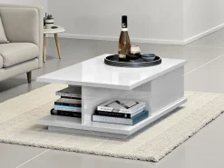 OTTO home Couchtisch »Piano« UV lackiert, Wohnzimmer Tisch mit Schublade inkl. Soft-Close Funktion