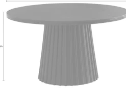 OTTO home Couchtisch »Roos« Keramikplatte in Marmor-Optik, geriffelter Fuß, Breite 80 cm