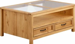OTTO home Couchtisch »Selma« mit schöner Holzstruktur