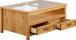 OTTO home Couchtisch »Selma« mit schöner Holzstruktur