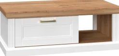 OTTO home Couchtisch »Tara« (H/B/T): 40/110/61cm,lackiert mit wasserbasiertem UV-Lack, mit Soft-Close-Funktion