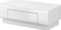 OTTO home Couchtisch »Toledo,Breite 110cm eleganter Sofatisch mit Hochglanzelemente« Kaffeetisch mit 1 Schublade, Wohnzimmertisch