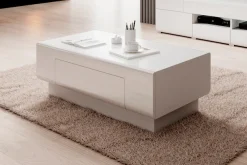 OTTO home Couchtisch »Toledo,Breite 110cm eleganter Sofatisch mit Hochglanzelemente« Kaffeetisch mit 1 Schublade, Wohnzimmertisch