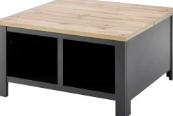 OTTO home Couchtisch »Westminster, Beistelltisch, Wohnzimmertisch, Sofatisch, Tisch« Metallgriffe, ausreichend Stauraum, in 2 Farben erhältlich