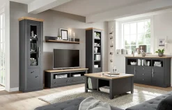 OTTO home Couchtisch »Westminster, Beistelltisch, Wohnzimmertisch, Sofatisch, Tisch« Metallgriffe, ausreichend Stauraum, in 2 Farben erhältlich