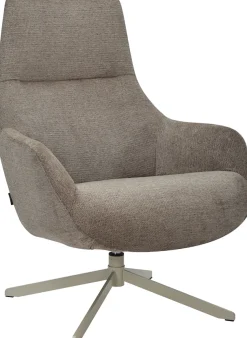OTTO home Drehsessel »CLARINDA moderner Ohrensessel drehbar, TV-Sessel, Relaxsessel« 360-Grad drehbar, robustes Metallgestell,
