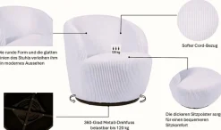 OTTO home Drehsessel »FRAZEE« Lese-Sessel, TV-Sessel, Loungesessel