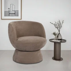 OTTO home Drehsessel »ZAZZA Lese-Sessel, TV-Sessel, Loungesessel« 360° drehbar, feiner Struktur-Bezug