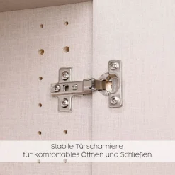 OTTO home Drehtürenschrank »Kleiderschrank Kleiderschränke Schrank Garderobe AGORDO mit Glasfront« in zwei Griff-Farben, Breiten 91-405 cm,durchdachte Innenausstattung, in 8 Breiten und 2 Höhen MADE IN GERMANY
