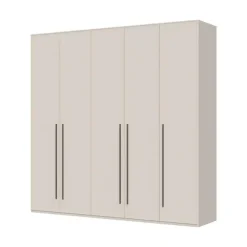 OTTO home Drehtürenschrank »Opera mit oder ohne Kranz inkl. LED-Bel. ,B 227,272,317 oder 362 cm« Schrank, UV lackiert, Soft Close Funktion, Höhenverstellbare Füße