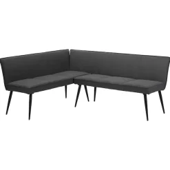 OTTO home Eckbankgruppe »Danny/Ianna/Derrek« Set, Eckbankgruppe mit Tisch, Eckbank, Stühle, 4 tlg. Sitzgruppe, Eckbank und Stühle bequem gepolstert, Tisch 120x80 cm