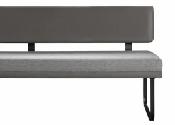 OTTO home Eckbankgruppe »Gabi Essecke, Sitzgruppe, Eckbankgruppe, Küchenbankgruppe« Set, 4tlg, 4 tlg. tlg. Gestell aus matt-schwarzem Flachmetall, stabil, 2-Stoff-Design