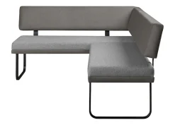 OTTO home Eckbankgruppe »Gabi Essecke, Sitzgruppe, Eckbankgruppe, Küchenbankgruppe« Set, 4tlg, 4 tlg. tlg. Gestell aus matt-schwarzem Flachmetall, stabil, 2-Stoff-Design