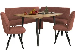 OTTO home Eckbankgruppe »Mily Essecke, Sitzgruppe, Eckbankgruppe, Küchenbankgruppe« Set, 4er, 4 Stk. tlg. BESTSELLER