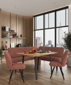 OTTO home Eckbankgruppe »Mily Essecke, Sitzgruppe, Eckbankgruppe, Küchenbankgruppe« Set, 4er, 4 Stk. tlg. BESTSELLER