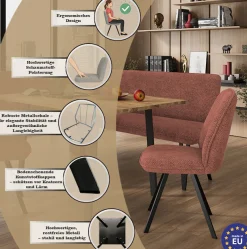 OTTO home Eckbankgruppe »Mily Essecke, Sitzgruppe, Eckbankgruppe, Küchenbankgruppe« Set, 4er, 4 Stk. tlg. BESTSELLER
