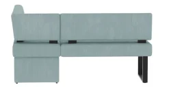 OTTO home Eckbankgruppe »Oliver« Set, 4-tlg, 4 Stk. tlg. Eckbank mit Wellenunterfederung im Sitz, Tisch Massiv Eiche