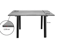 OTTO home Eckbankgruppe »Oliver« Set, 4-tlg, 4 Stk. tlg. Eckbank mit Wellenunterfederung im Sitz, Tisch Massiv Eiche
