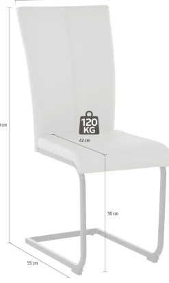 OTTO home Eckbankgruppe »Oliver« Set, 4-tlg, 4 Stk. tlg. Eckbank mit Wellenunterfederung im Sitz, Tisch Massiv Eiche