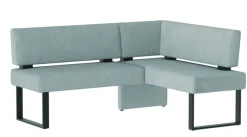 OTTO home Eckbankgruppe »Oliver« Set, 4-tlg, 4 Stk. tlg. Eckbank mit Wellenunterfederung im Sitz, Tisch Massiv Eiche