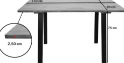 OTTO home Eckbankgruppe »Sava« Set, 4 Stk. tlg. Eckbank mit Wellenfederung im Sitz, Tisch Massiv Eiche