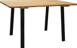 OTTO home Eckbankgruppe »Sava« Set, 4 Stk. tlg. Eckbank mit Wellenfederung im Sitz, Tisch Massiv Eiche