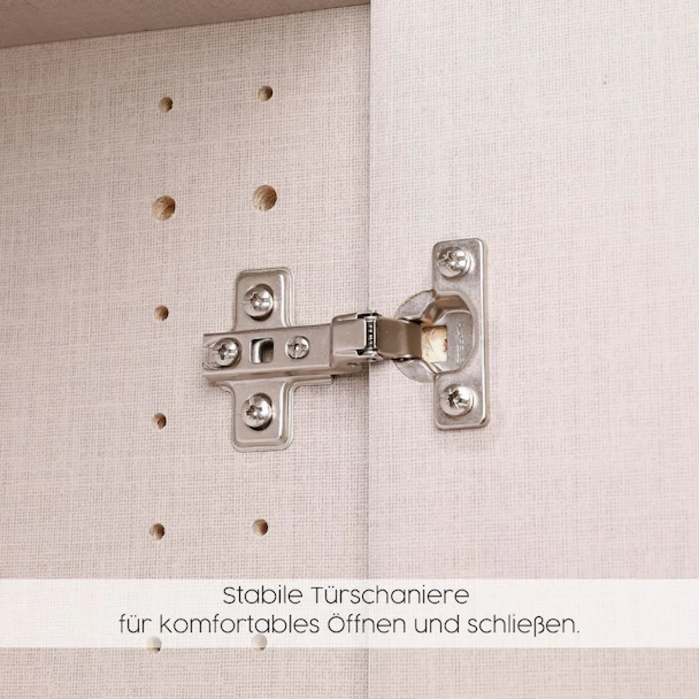 OTTO home Eckkleiderschrank »Mehrzweckschrank Aktenschrank Möbel Mietswohnung Schlafzimmer YLVA« Schenkelmaß: 85x72 cm, Höhe 197 cm,skandinavischer Style mit Rahmenfront und Knopfgriff MADE IN GERMANY