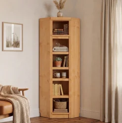OTTO home Eckregal »Soeren Regal Höhe 220 cm, massive Kiefer, FSC®-zertifiziert« passend für Regale Soeren mit einer Tiefe von 29 cm