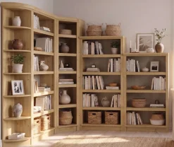 OTTO home Eckregal »Soeren Regal Höhe 220 cm, massive Kiefer, FSC®-zertifiziert« passend für Regale Soeren mit einer Tiefe von 29 cm