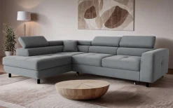 OTTO home Ecksofa »AADEN Schlafsofa 254 cm - OTTO. Verlässliche Qualität.« mit Bettfunktion, Bettkasten, Kopfstützen, rechts/links bestellbar