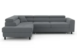 OTTO home Ecksofa »AADEN Schlafsofa 254 cm - OTTO. Verlässliche Qualität.« mit Bettfunktion, Bettkasten, Kopfstützen, rechts/links bestellbar