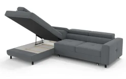 OTTO home Ecksofa »AADEN Schlafsofa 254 cm - OTTO. Verlässliche Qualität.« mit Bettfunktion, Bettkasten, Kopfstützen, rechts/links bestellbar