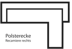 OTTO home Ecksofa »Alberto L-Form« mit Kopfteilverstellung, wahlweise mit Schlaffunktion
