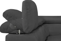 OTTO home Ecksofa »Alberto L-Form« mit Kopfteilverstellung, wahlweise mit Schlaffunktion