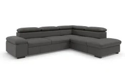 OTTO home Ecksofa »Alberto L-Form« mit Kopfteilverstellung, wahlweise mit Schlaffunktion
