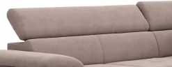 OTTO home Ecksofa »Astra L-Form, B: 286 cm« mit Kopfteilverstellung, optional Schlaffunktion & Bettkasten
