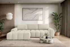 OTTO home Ecksofa »AZITA L-Form, 270 cm - OTTO. Verlässliche Qualität.« wahlweise als Schlafsofa m. Bettkasten, Bubble-Optik